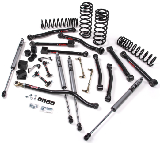 Lift-kit springs, shocks and suspension components